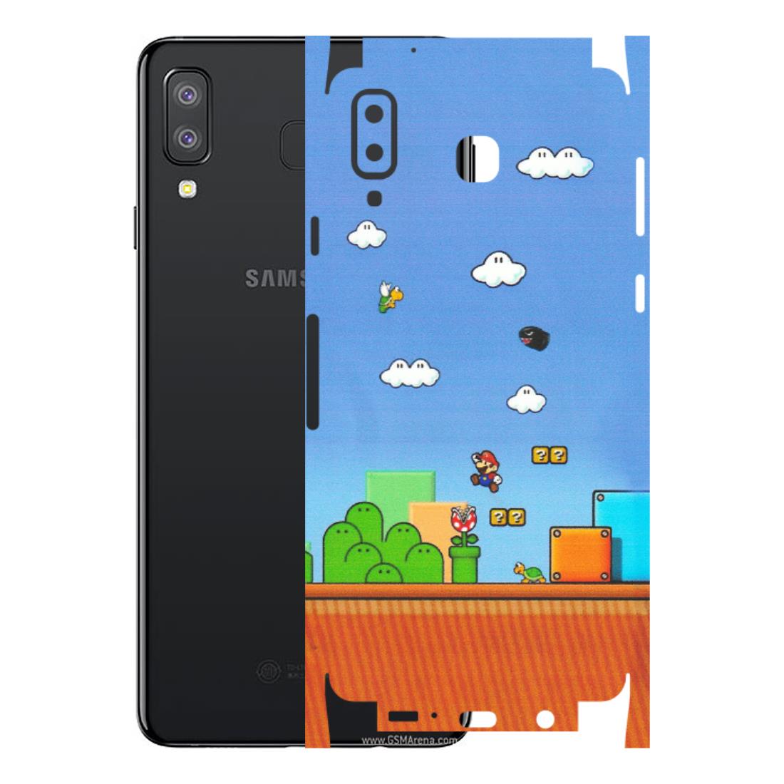 Samsung A/S Series Phone Skins (All Models) - Mario Game Scene - Matte Finish (M-24) Samsung Galaxy A8 Star