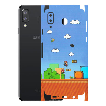 Samsung A/S Series Phone Skins (All Models) - Mario Game Scene - Matte Finish (M-24) Samsung Galaxy A8 Star