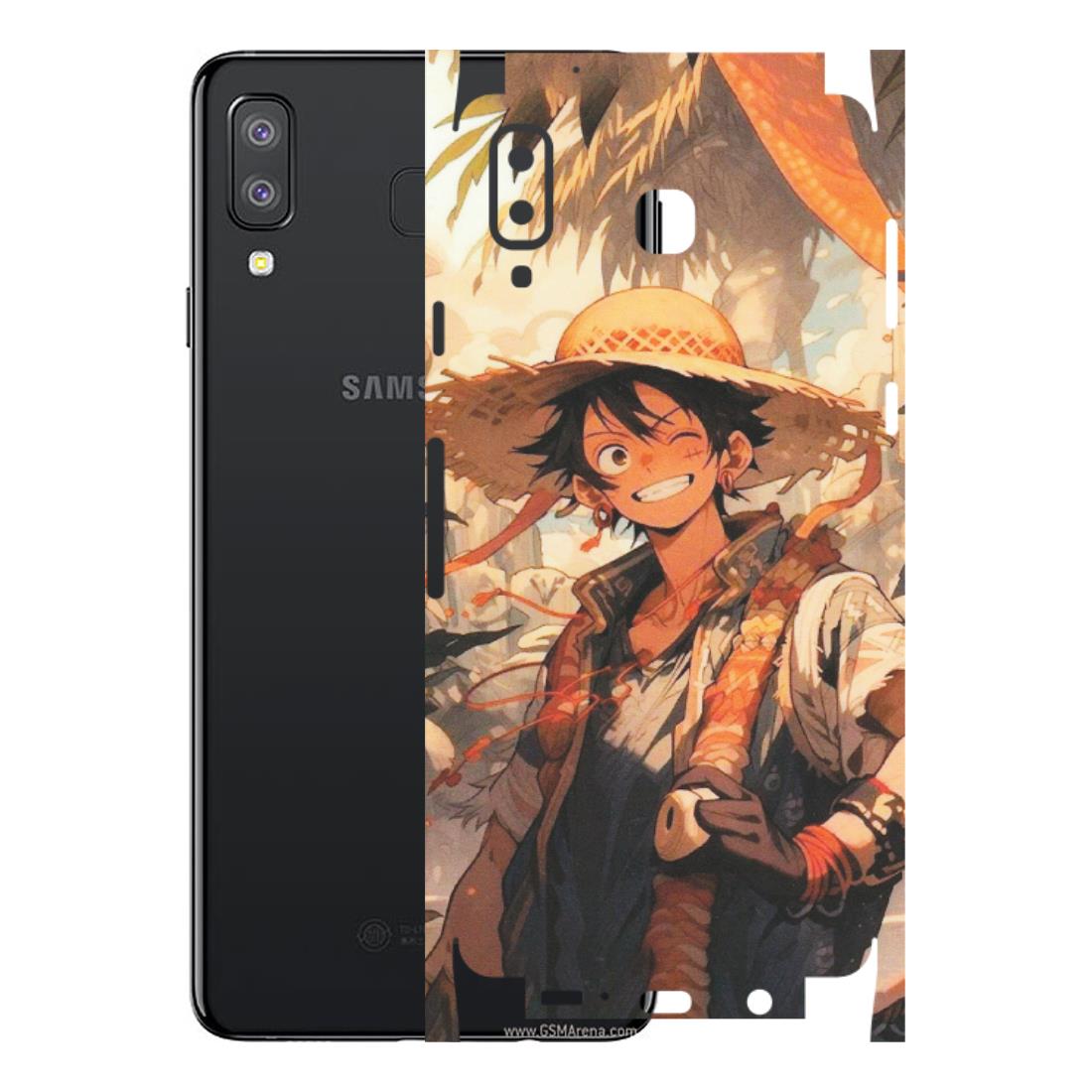 Samsung A/S Series Phone Skins (All Models) - Anime Character Smile - Matte Finish (M-33) Samsung Galaxy A8 Star
