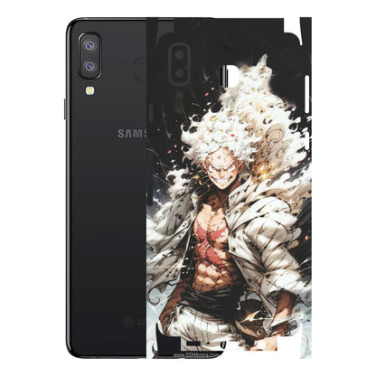 Samsung A/S Series Phone Skins (All Models) - Anime Angry Classy Character - Matte Finish (M-34) Samsung Galaxy A8 Star
