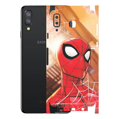 Samsung A/S Series Phone Skins (All Models) - Spiderman Face New - Matte Finish (M-41) Samsung Galaxy A8 Star