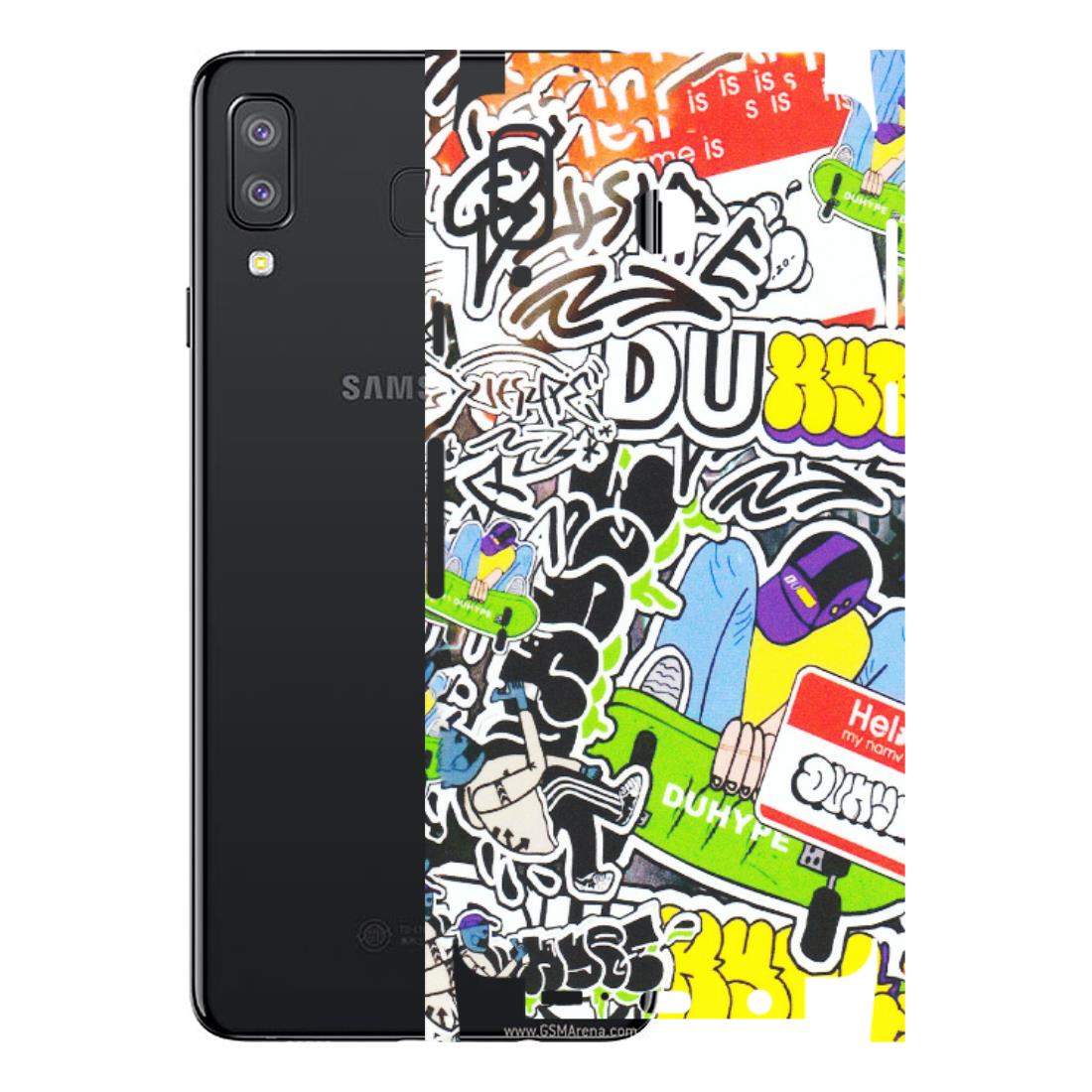 Samsung A/S Series Phone Skins (All Models) - Dope Graffiti - Matte Finish (M-61) Samsung Galaxy A8 Star