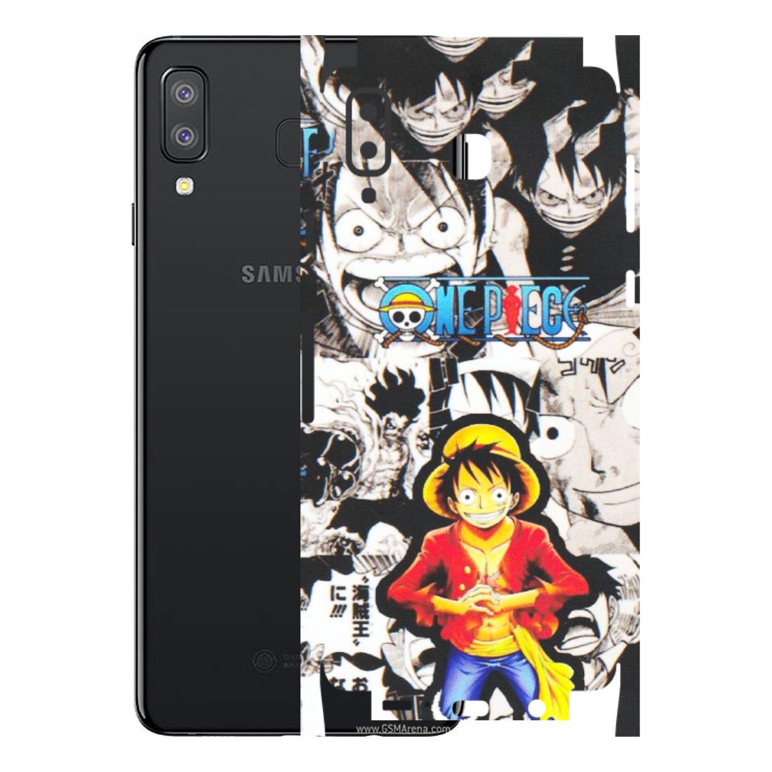 Samsung A/S Series Phone Skins (All Models) - One Piece B&W - Matte Finish (M-63) Samsung Galaxy A8 Star