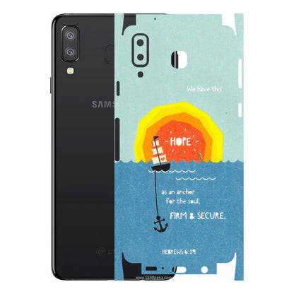 Samsung A/S Series Phone Skins (All Models) - A Beautiful Sunset of Hope - Matte Finish (M-75) Samsung Galaxy A8 Star
