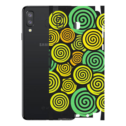 Samsung A/S Series Phone Skins (All Models) - Crazy Spiral - Matte Finish (M-91) Samsung Galaxy A8 Star