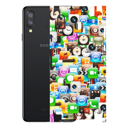Samsung A/S Series Phone Skins (All Models) - All Apple Icons - Matte Finish (M-93) Samsung Galaxy A8 Star