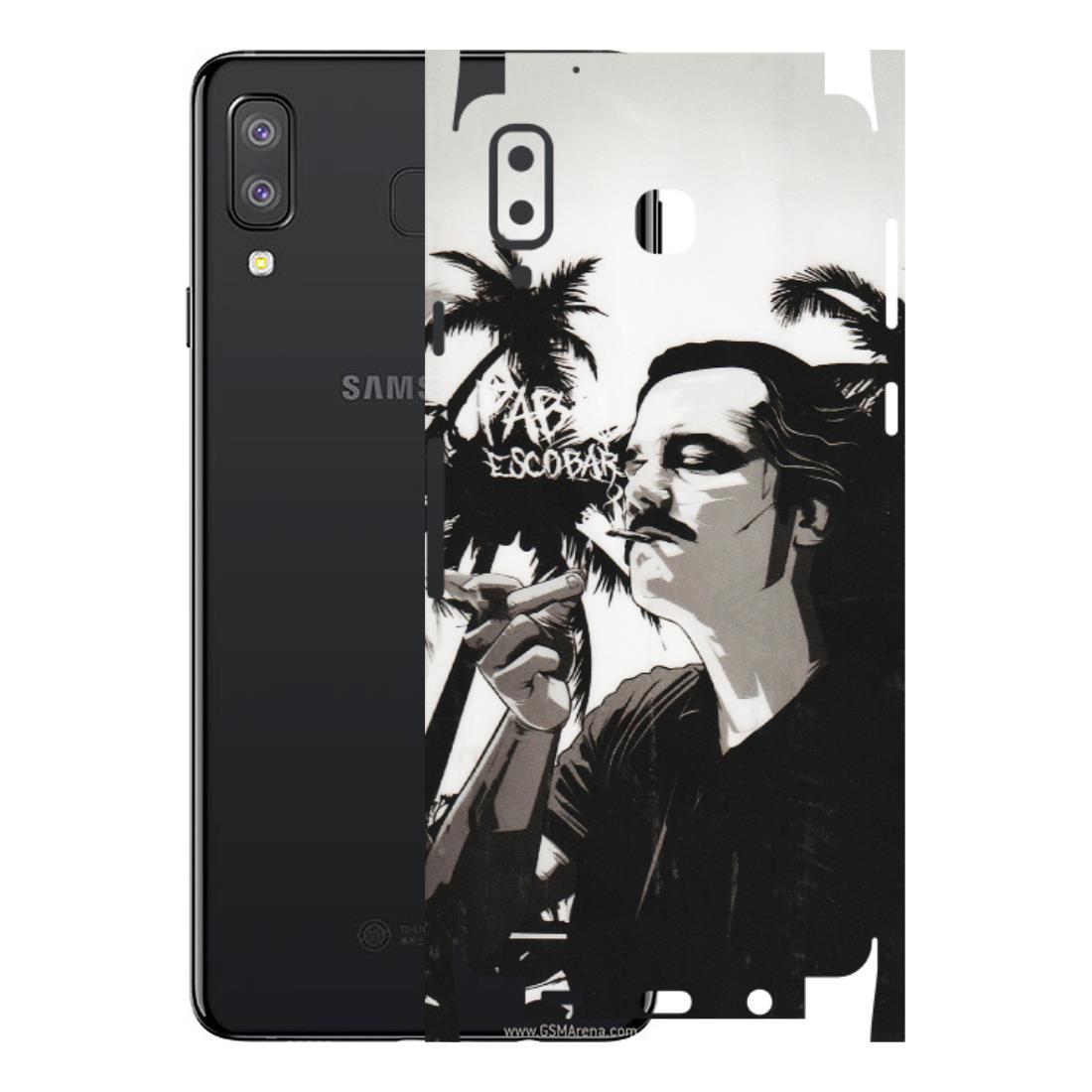Samsung A/S Series Phone Skins (All Models) - Pab Escobar - Transparent Finish (T-05) Samsung Galaxy A8 Star