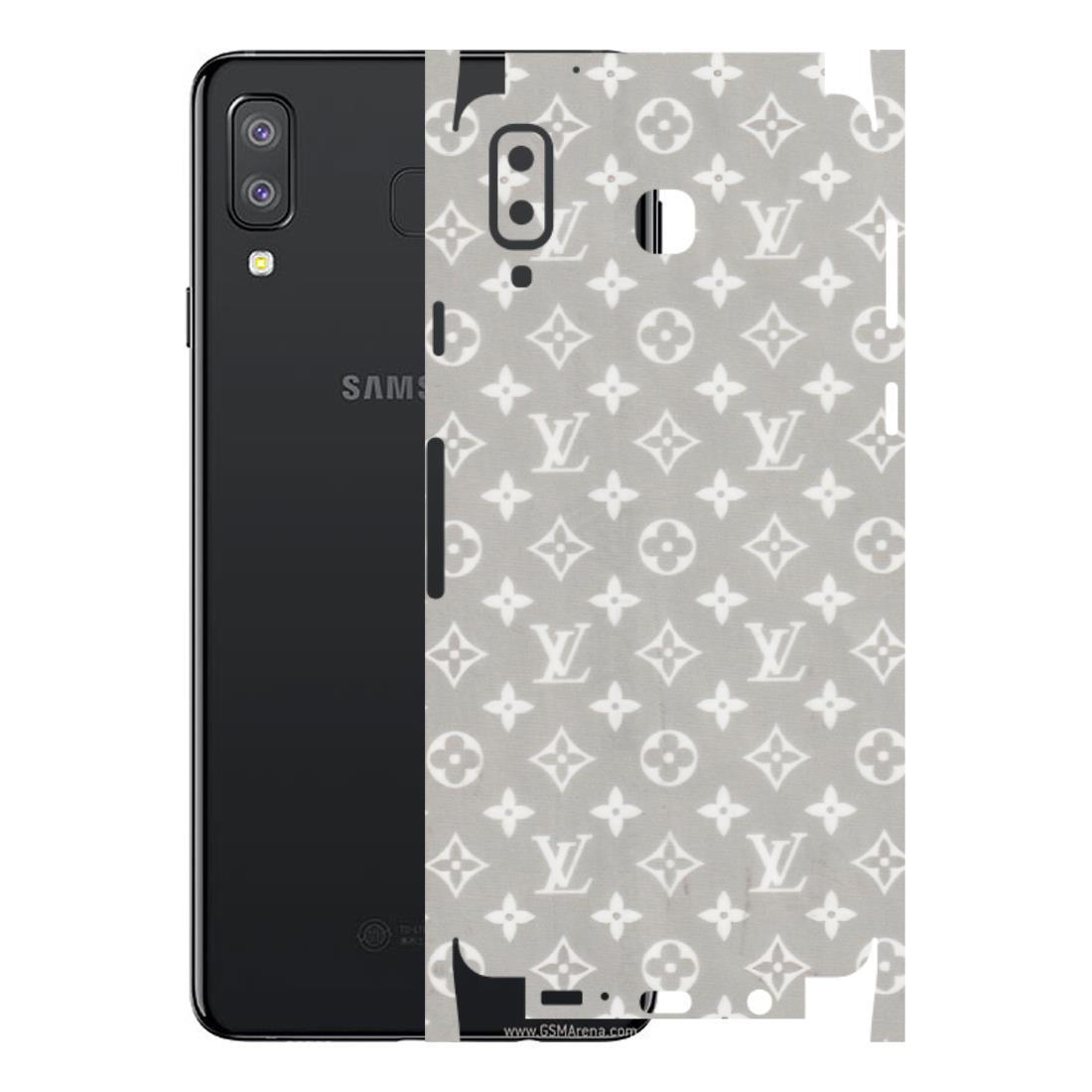 Samsung A/S Series Phone Skins (All Models) - Luxury Brands Logo - Transparent Finish (T-07) Samsung Galaxy A8 Star