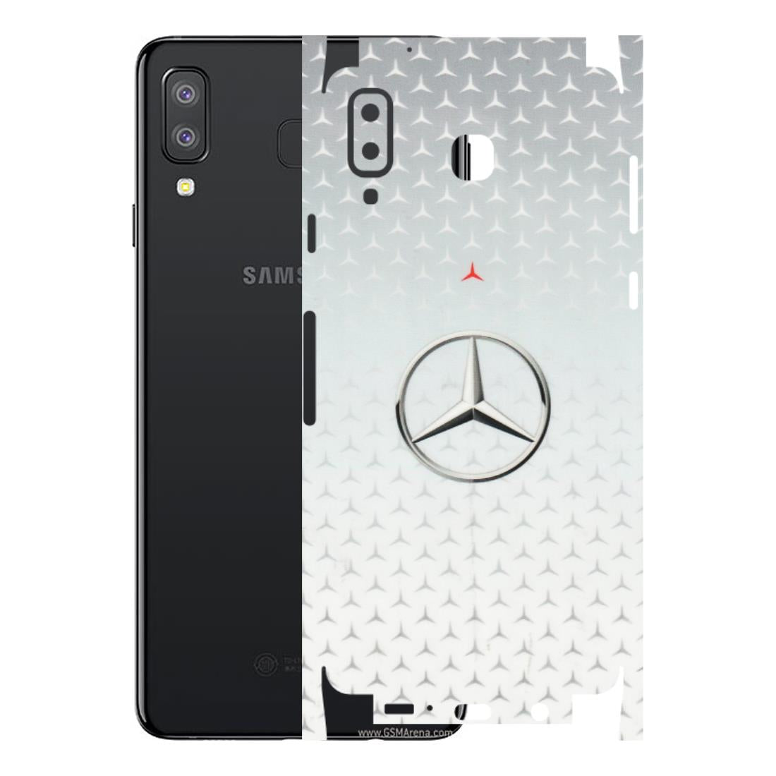Samsung A/S Series Phone Skins (All Models) - Mercedes Benz - Transparent Finish (T-10) Samsung Galaxy A8 Star