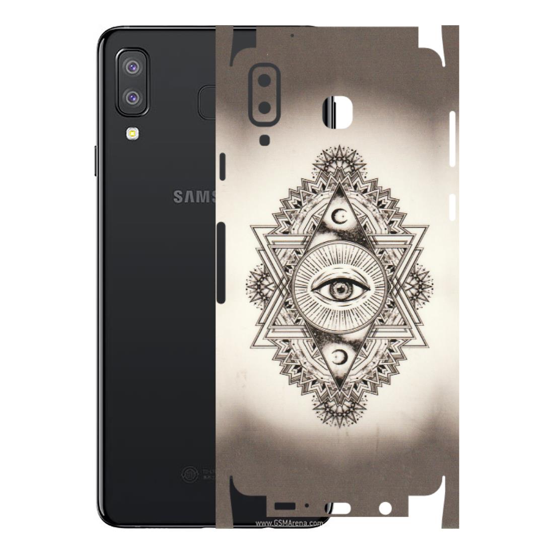 Samsung A/S Series Phone Skins (All Models) - Illuminati Great Eye - Transparent Finish (T-14) Samsung Galaxy A8 Star