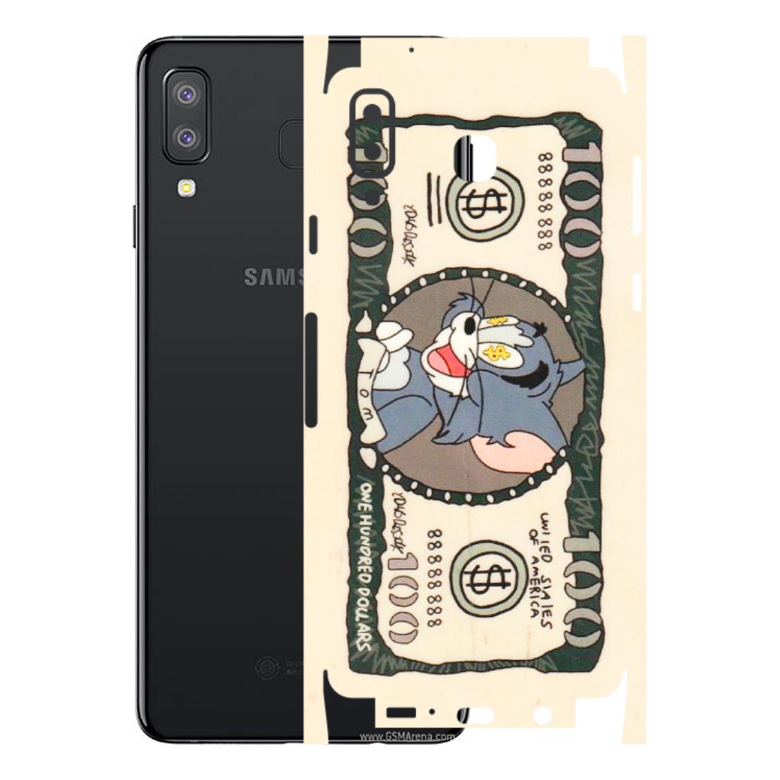Samsung A/S Series Phone Skins (All Models) - One Hundred Dollar Tom - Transparent Finish (T-16) Samsung Galaxy A8 Star