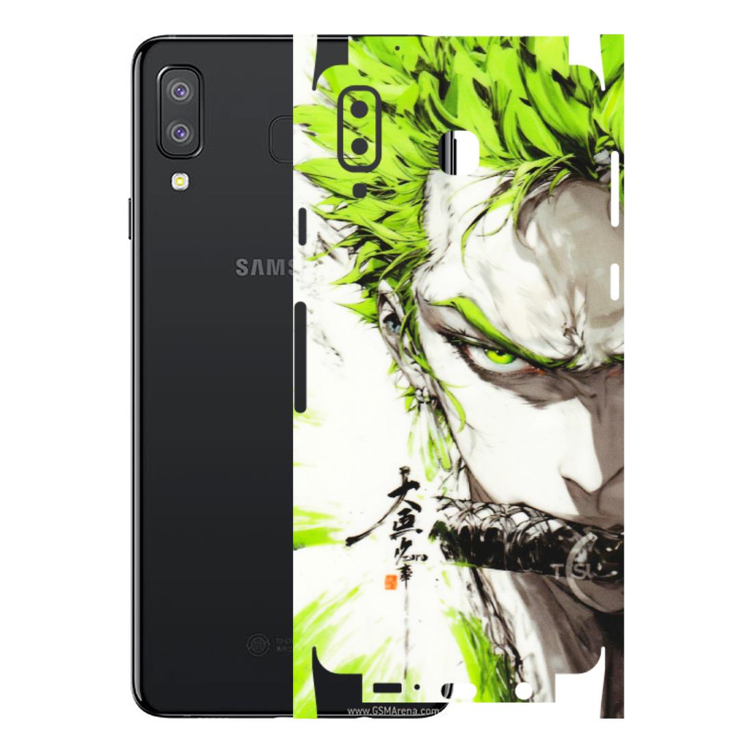 Samsung A/S Series Phone Skins (All Models) - Roro Taku Anime - Transparent Finish (T-18) Samsung Galaxy A8 Star