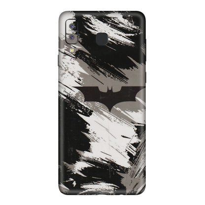 Samsung A/S Series Phone Skins (All Models) - Batman Fleece DC - Transparent Finish (T-19) Samsung Galaxy A8 Star