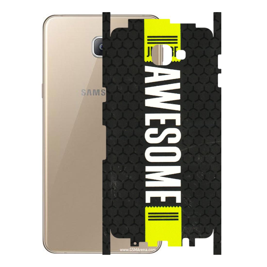 Samsung A/S Series Phone Skins (All Models) - Just Be Awesome - 3D Embossed Finish (L-101) Samsung Galaxy A9 2016