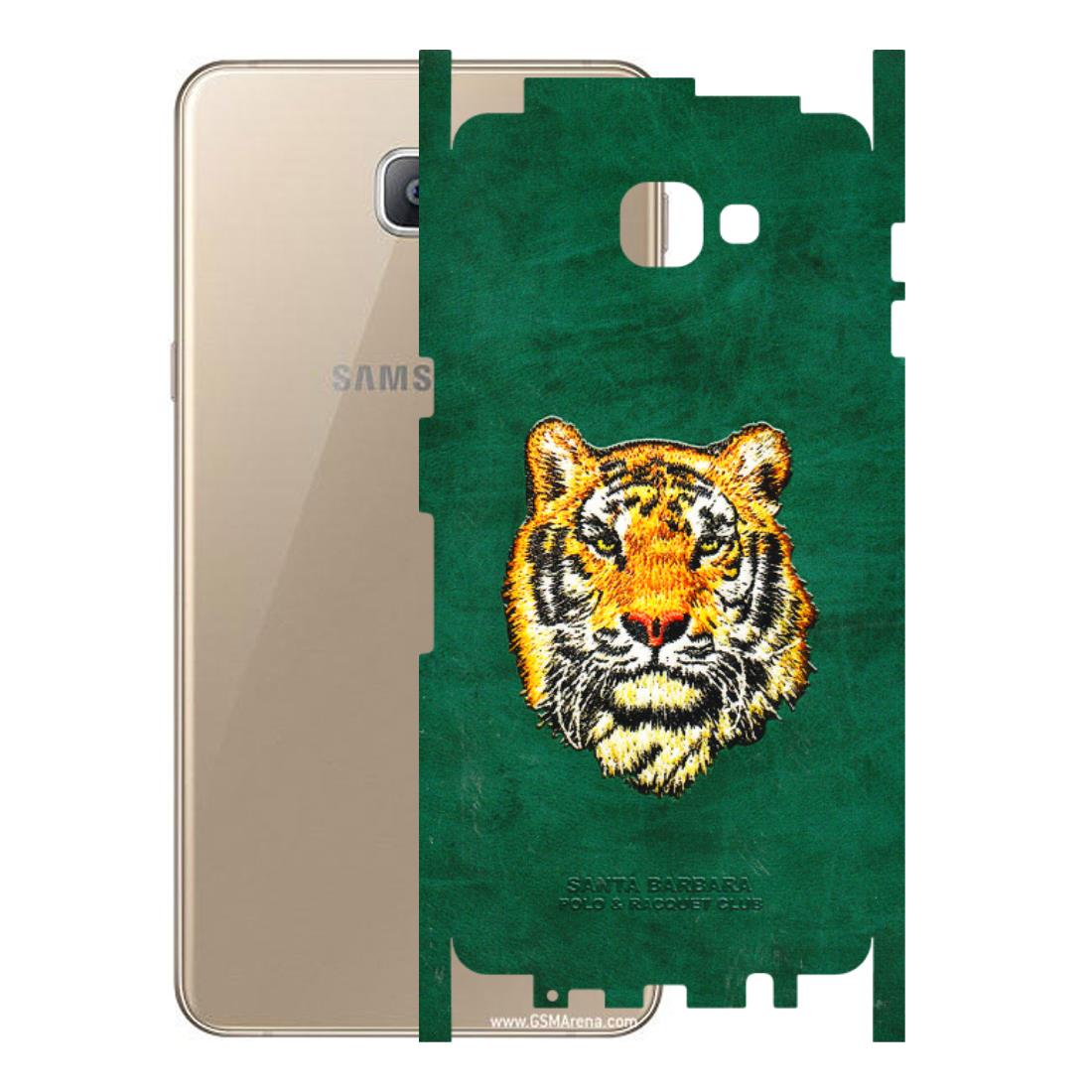 Samsung A/S Series Phone Skins (All Models) - Leather Feel Tiger - 3D Embossed Finish (L-111) Samsung Galaxy A9 2016
