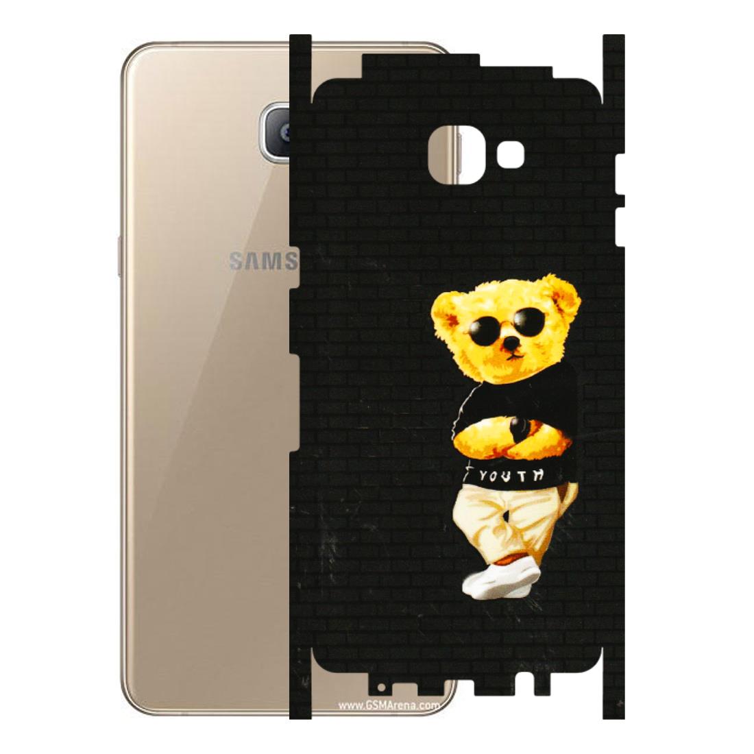 Samsung A/S Series Phone Skins (All Models) - Classy Teddy Bear - 3D Embossed Finish (L-116) Samsung Galaxy A9 2016