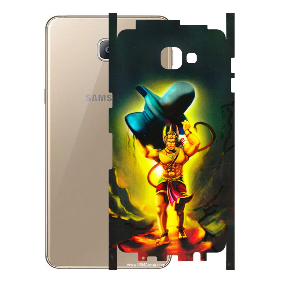 Samsung A/S Series Phone Skins (All Models) - Hanuman Ji - 3D Embossed Finish (L-128) Samsung Galaxy A9 2016