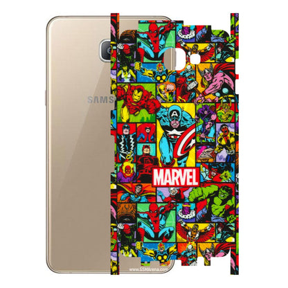 Samsung A/S Series Phone Skins (All Models) - MARVELOUS Comic Characters - 3D Embossed Finish (L-129) Samsung Galaxy A9 2016