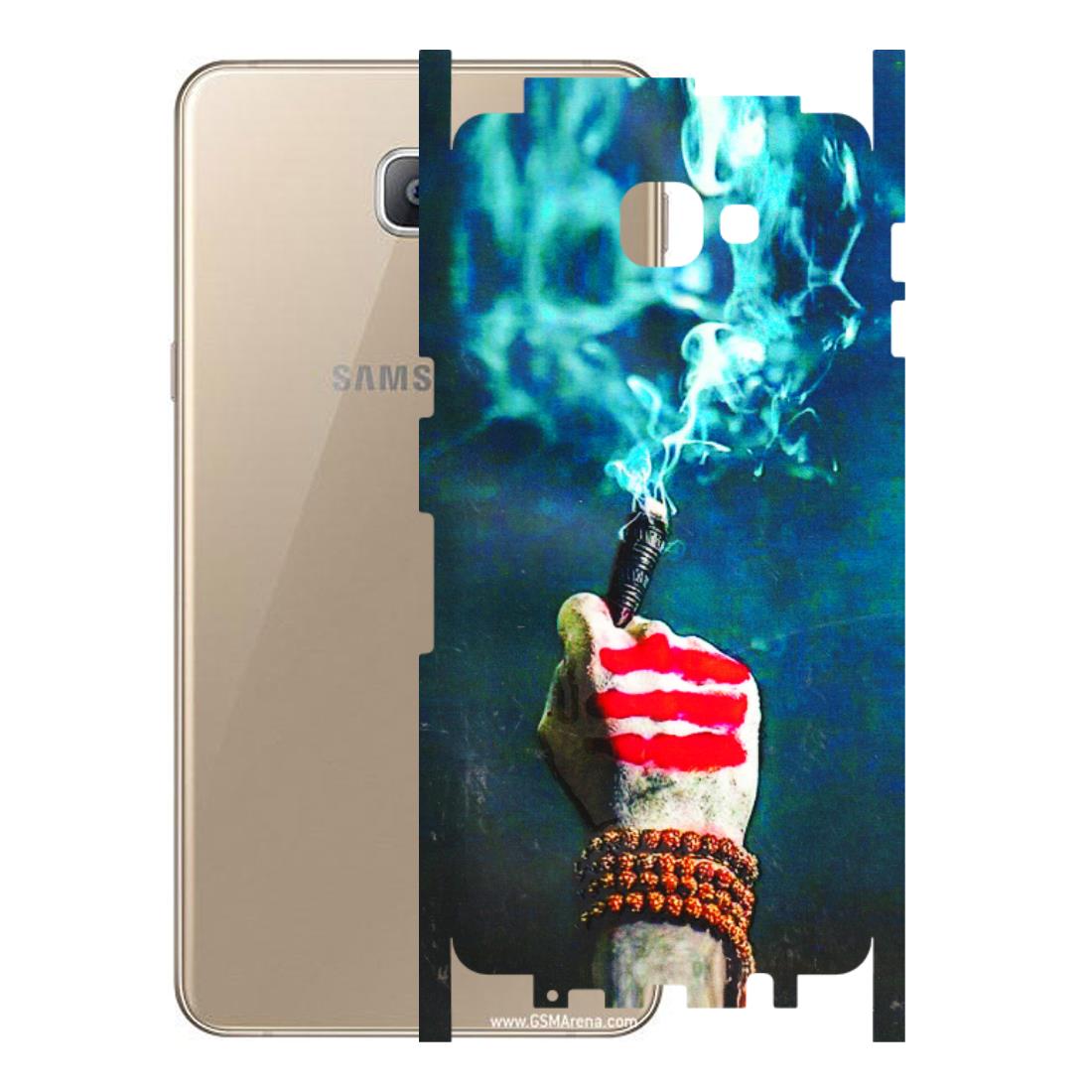 Samsung A/S Series Phone Skins (All Models) - Mahadev Bhakt - 3D Embossed Finish (L-146) Samsung Galaxy A9 2016