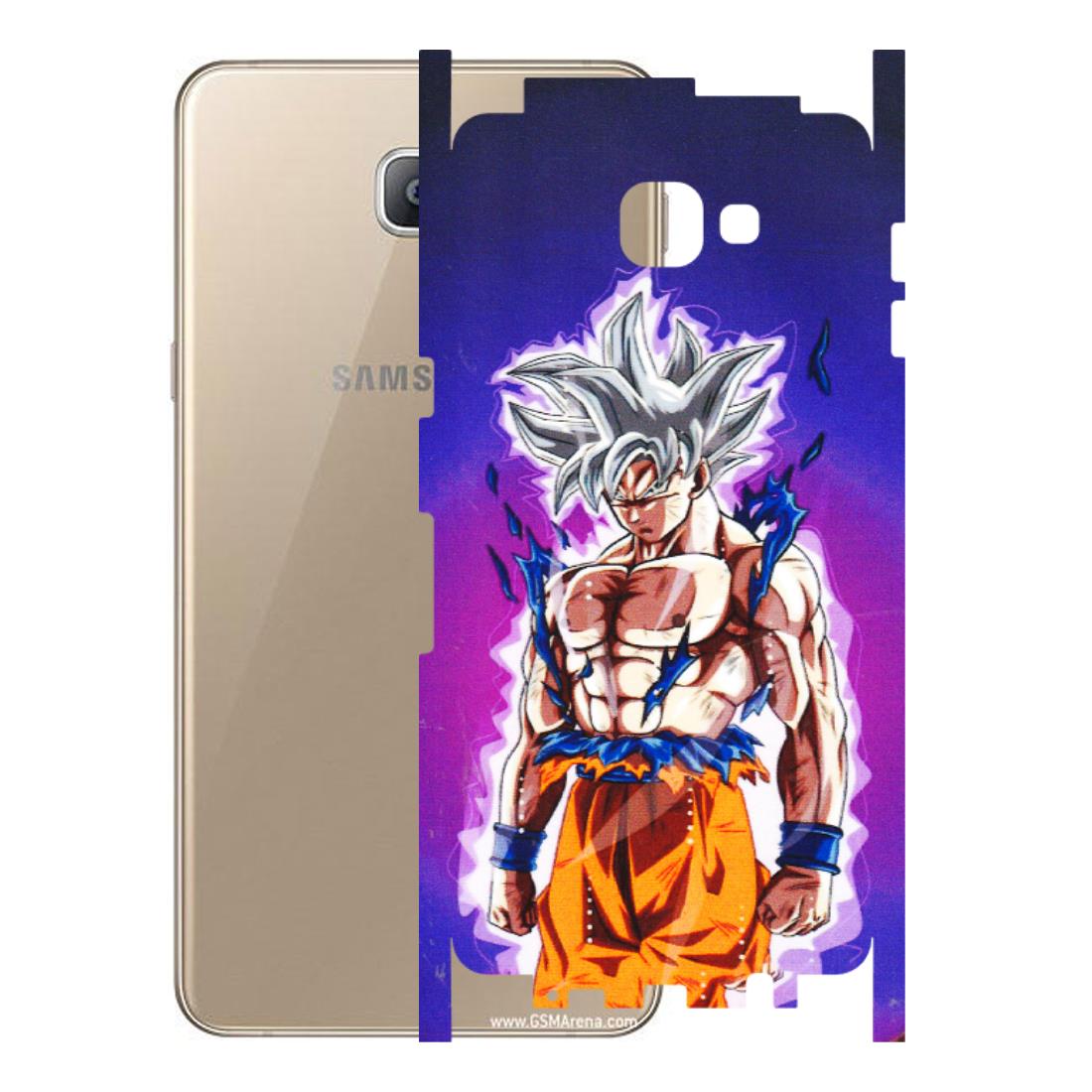 Samsung A/S Series Phone Skins (All Models) - Goku Purple Anime - 3D Embossed Finish (L-147) Samsung Galaxy A9 2016