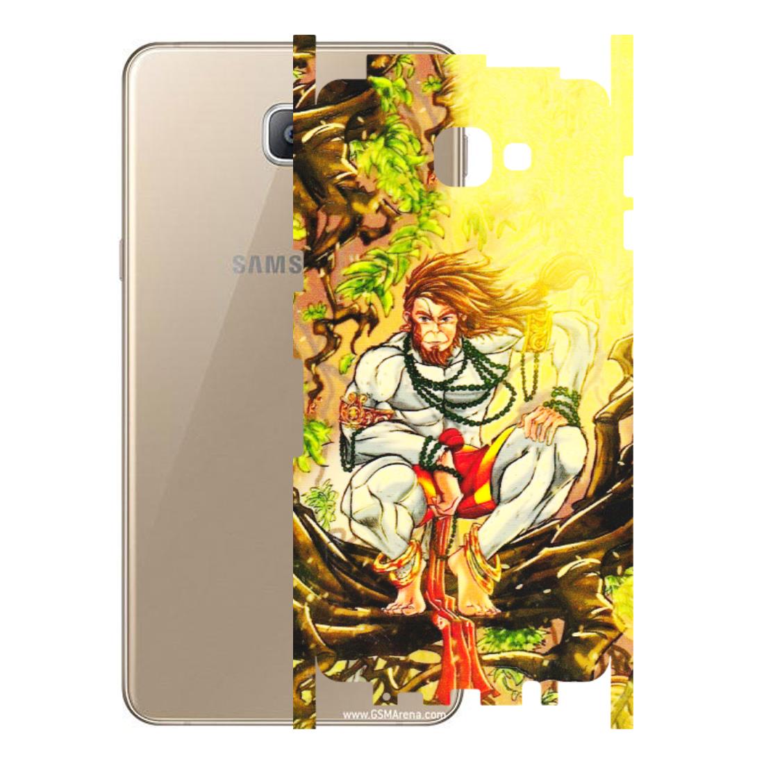 Samsung A/S Series Phone Skins (All Models) - Lord Hanuman - 3D Embossed Finish (L-152) Samsung Galaxy A9 2016