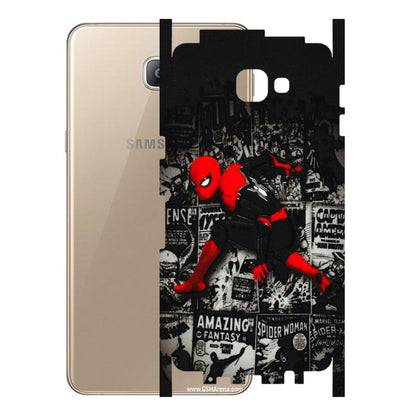 Samsung A/S Series Phone Skins (All Models) - SpiderMan New - 3D Embossed Finish (L-162) Samsung Galaxy A9 2016