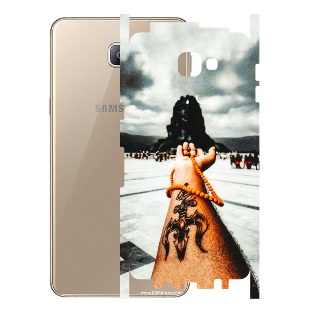 Samsung A/S Series Phone Skins (All Models) - Jai Adiyogi Mahakaal - 3D Embossed Finish (L-164) Samsung Galaxy A9 2016