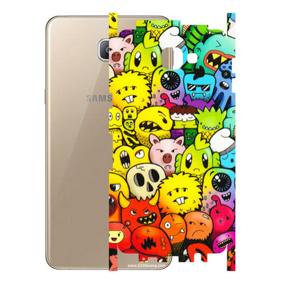 Samsung A/S Series Phone Skins (All Models) - Angry Funkies - 3D Embossed Finish (L-169) Samsung Galaxy A9 2016