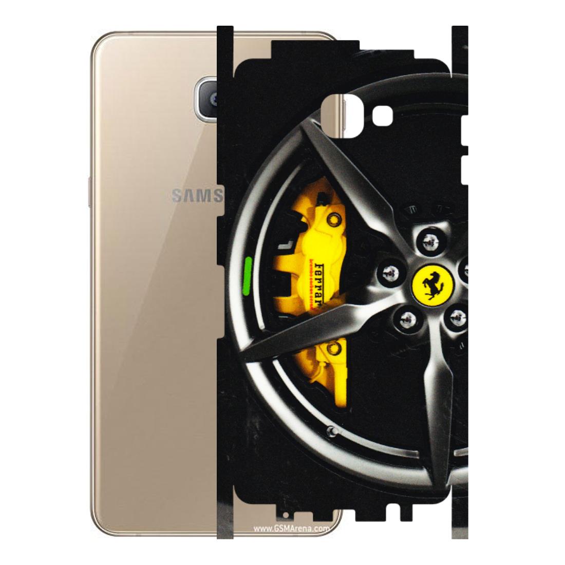 Samsung A/S Series Phone Skins (All Models) - Ferrari Wheel Alloy - 3D Embossed Finish (L-173) Samsung Galaxy A9 2016