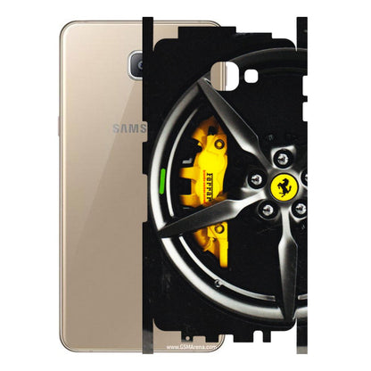 Samsung A/S Series Phone Skins (All Models) - Ferrari Wheel Alloy - 3D Embossed Finish (L-173) Samsung Galaxy A9 2016