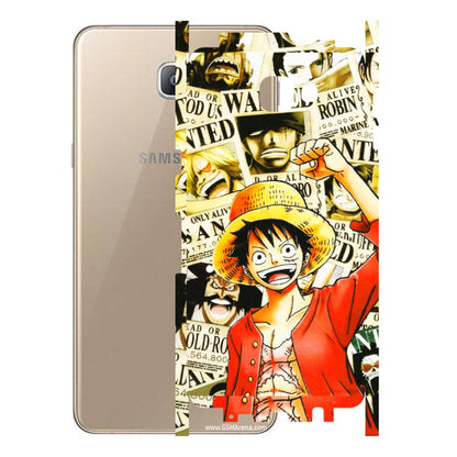 Samsung A/S Series Phone Skins (All Models) - Luffy Anime - 3D Embossed Finish (L-177) Samsung Galaxy A9 2016