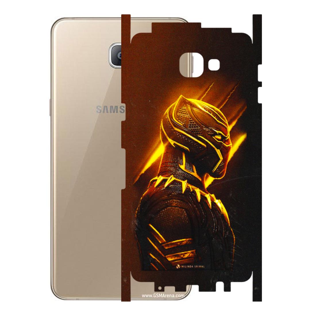 Samsung A/S Series Phone Skins (All Models) - Gold Black Panther - 3D Embossed Finish (L-181) Samsung Galaxy A9 2016