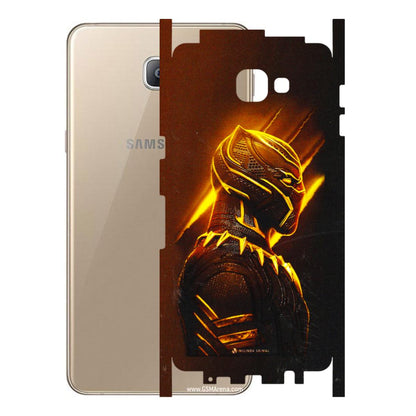 Samsung A/S Series Phone Skins (All Models) - Gold Black Panther - 3D Embossed Finish (L-181) Samsung Galaxy A9 2016