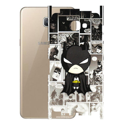 Samsung A/S Series Phone Skins (All Models) - Toon Batman - 3D Embossed Finish (L-182) Samsung Galaxy A9 2016