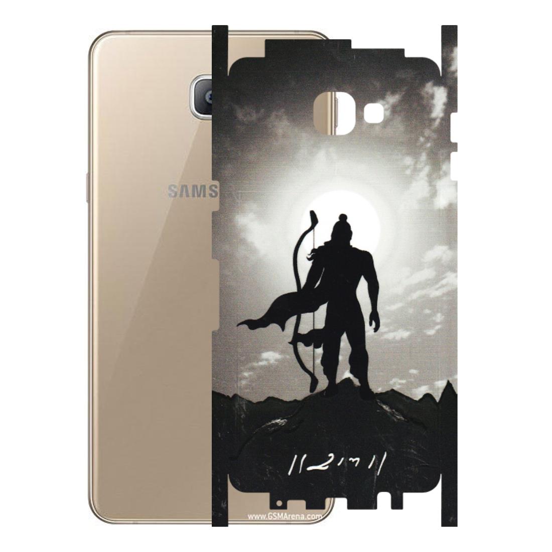 Samsung A/S Series Phone Skins (All Models) - Jai Siya Ram - 3D Embossed Finish (L-200) Samsung Galaxy A9 2016