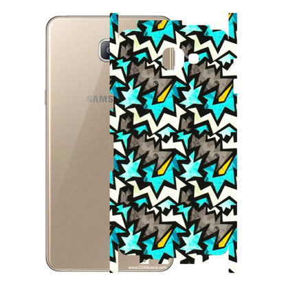 Samsung A/S Series Phone Skins (All Models) - Funky Zig Zag - 3D Embossed Finish (L-223) Samsung Galaxy A9 2016