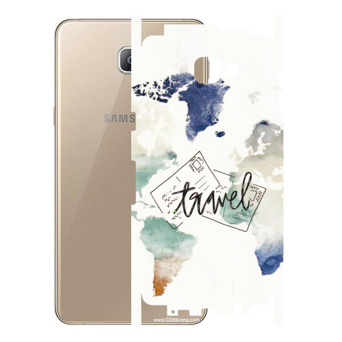 Samsung A/S Series Phone Skins (All Models) - Travel The World - 3D Embossed Finish (L-232) Samsung Galaxy A9 2016