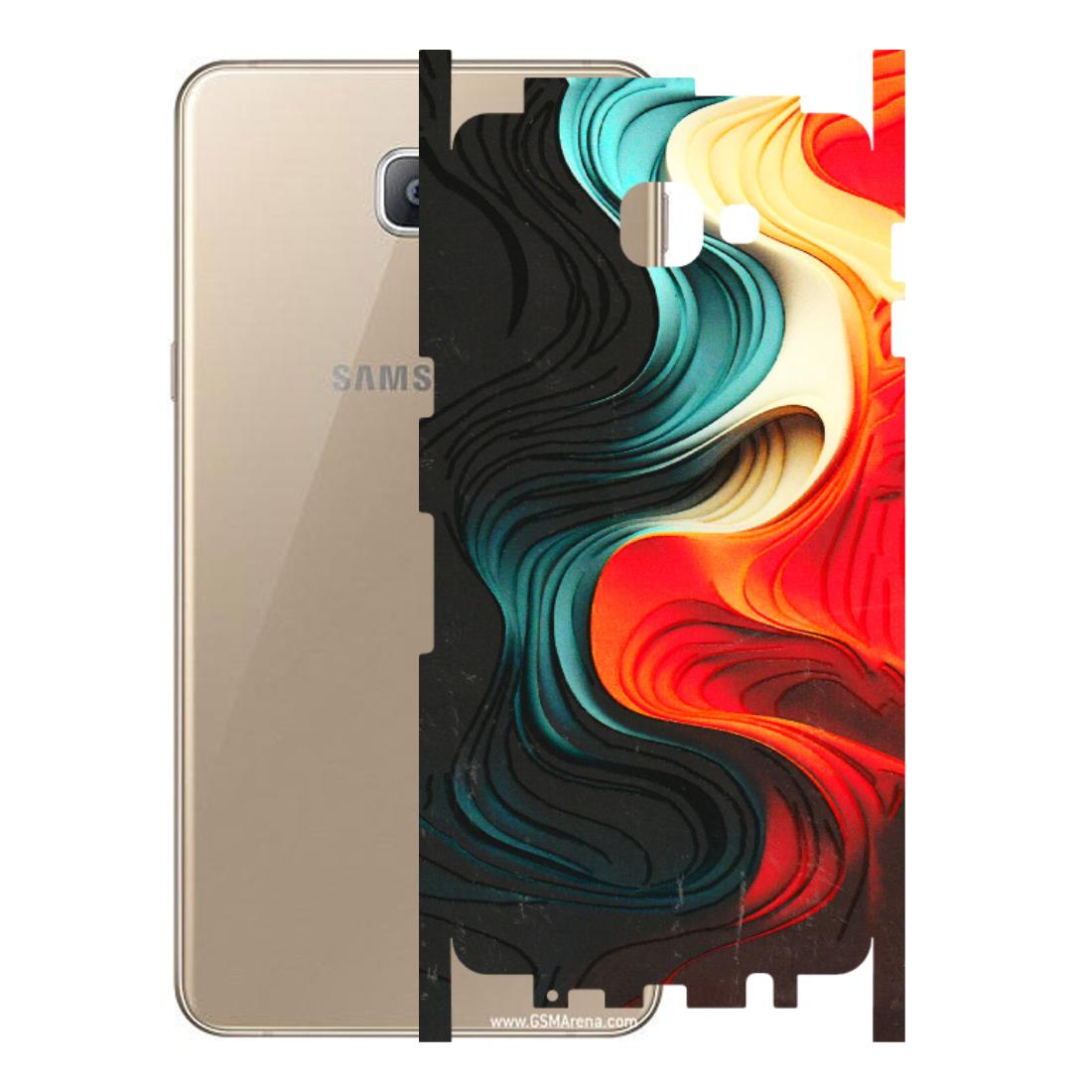 Samsung A/S Series Phone Skins (All Models) - The Silky Swirl - 3D Embossed Finish (L-240) Samsung Galaxy A9 2016