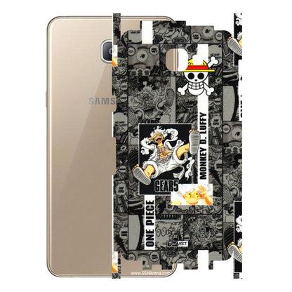Samsung A/S Series Phone Skins (All Models) - Cuffy Anime MonkeyCamic - 3D Embossed Finish (L-242) Samsung Galaxy A9 2016