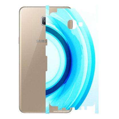 Samsung A/S Series Phone Skins (All Models) - The Blue Curve - 3D Embossed Finish (L-244) Samsung Galaxy A9 2016