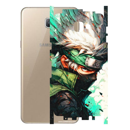 Samsung A/S Series Phone Skins (All Models) - Kakashi Side Profile - 3D Embossed Finish (L-249) Samsung Galaxy A9 2016