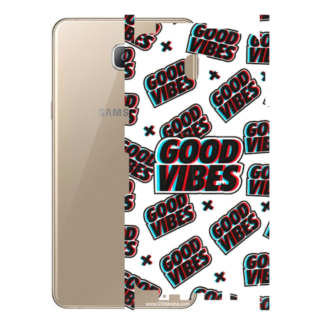 Samsung A/S Series Phone Skins (All Models) - Good Vibes - 3D Embossed Finish (L-282) Samsung Galaxy A9 2016