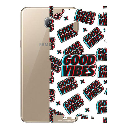 Samsung A/S Series Phone Skins (All Models) - Good Vibes - 3D Embossed Finish (L-282) Samsung Galaxy A9 2016