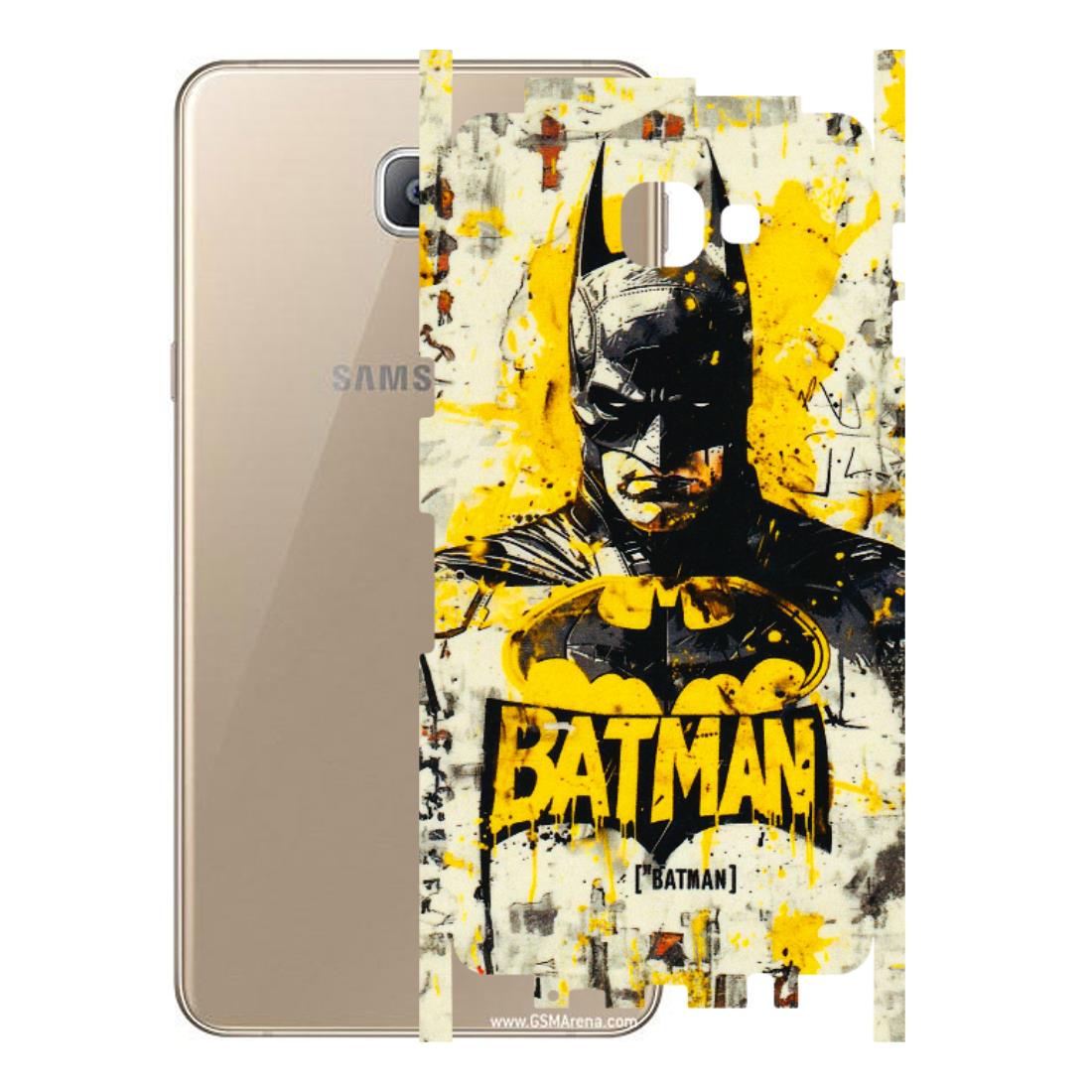 Samsung A/S Series Phone Skins (All Models) - Batman Yellow BT - 3D Embossed Finish (L-304) Samsung Galaxy A9 2016