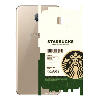 Samsung A/S Series Phone Skins (All Models) - Starbucks Barcode - 3D Embossed Finish (L-308) Samsung Galaxy A9 2016