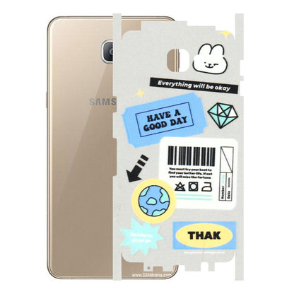 Samsung A/S Series Phone Skins (All Models) - Will Be Okay Design - 3D Embossed Finish (L-316) Samsung Galaxy A9 2016