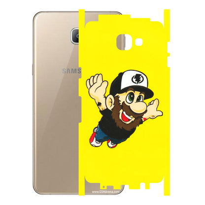 Samsung A/S Series Phone Skins (All Models) - Flying Beardo - 3D Embossed Finish (L-60) Samsung Galaxy A9 2016