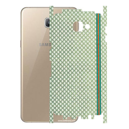 Samsung A/S Series Phone Skins (All Models) - Gucci Fabric Pattern - 3D Embossed Finish (L-73) Samsung Galaxy A9 2016