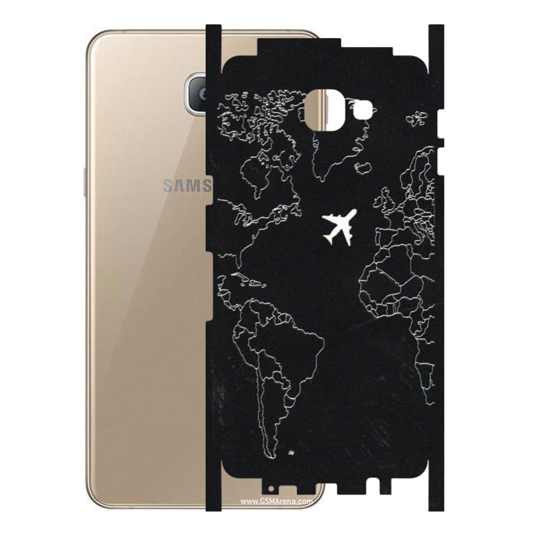 Samsung A/S Series Phone Skins (All Models) - Never Ending Travel - 3D Embossed Finish (L-79) Samsung Galaxy A9 2016