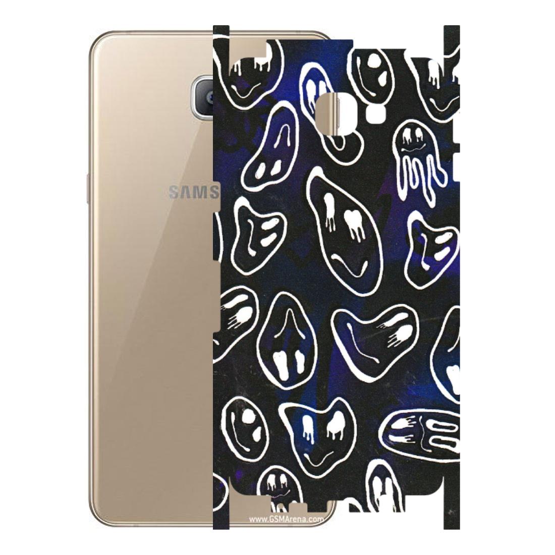 Samsung A/S Series Phone Skins (All Models) - Distorted Smileys - 3D Embossed Finish (L-92) Samsung Galaxy A9 2016